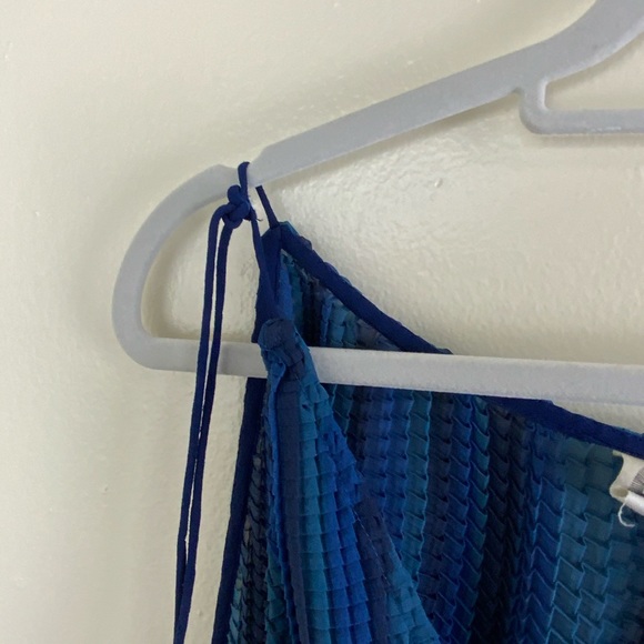 Akemi + Kin Anthropologie Blue Balance Tassel Top - Picture 6 of 11